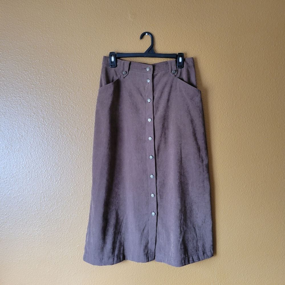 Vintage Brown Skirt
